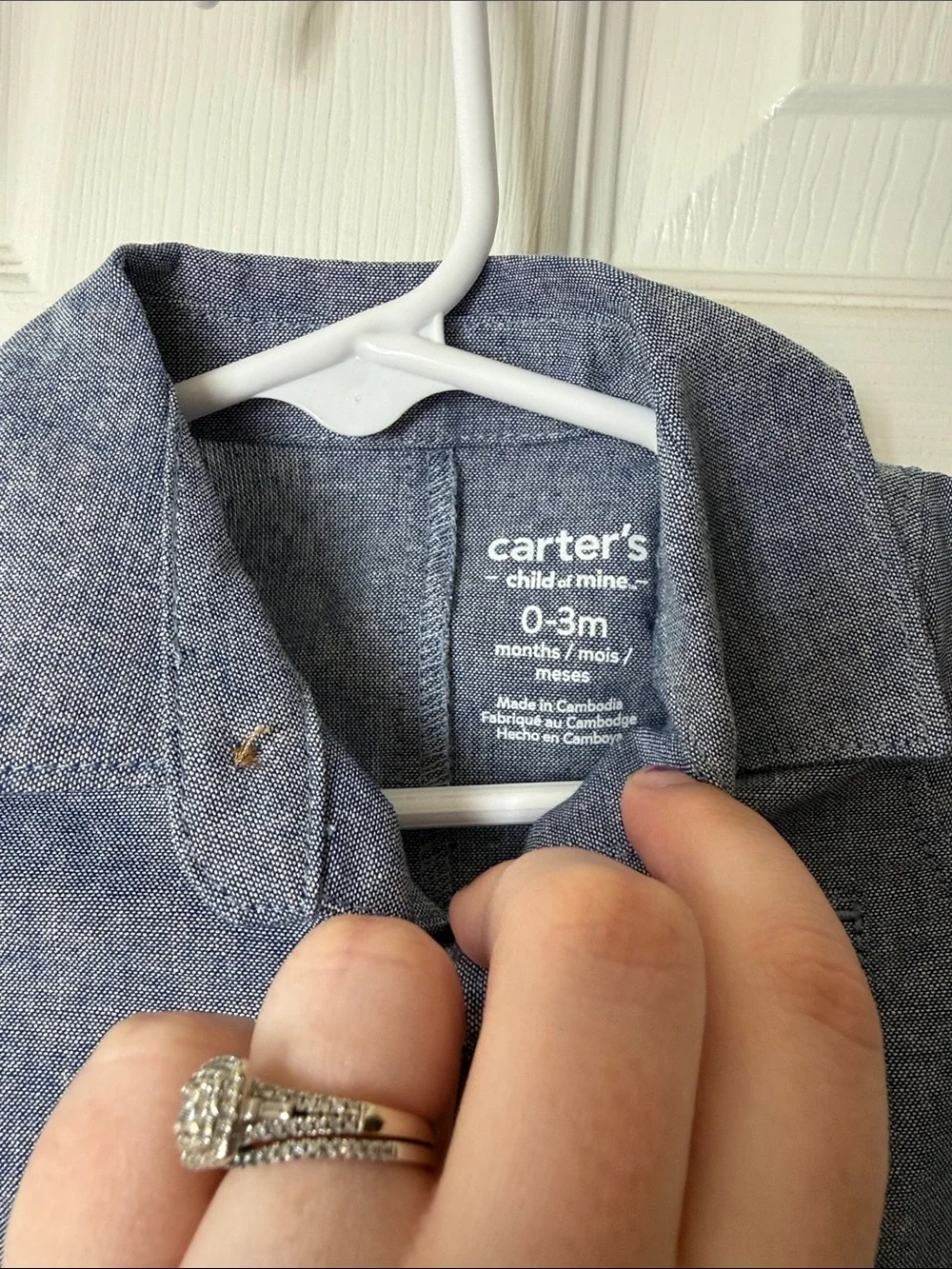 Carter’s 0-3M Baby Boy Romper